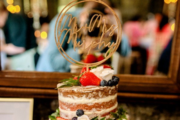 Wedding Cake at Cloughan Castle Ireland